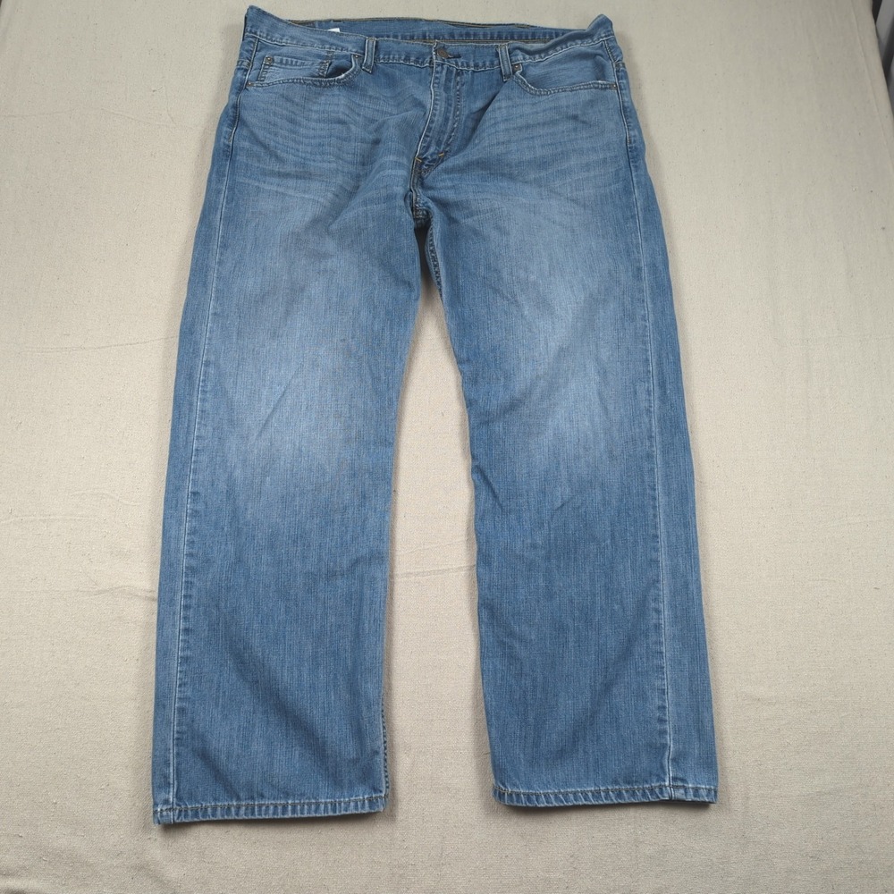 Levis Jeans Mens 38x30 Blue 569 Loose Baggy‎ Relaxed Faded